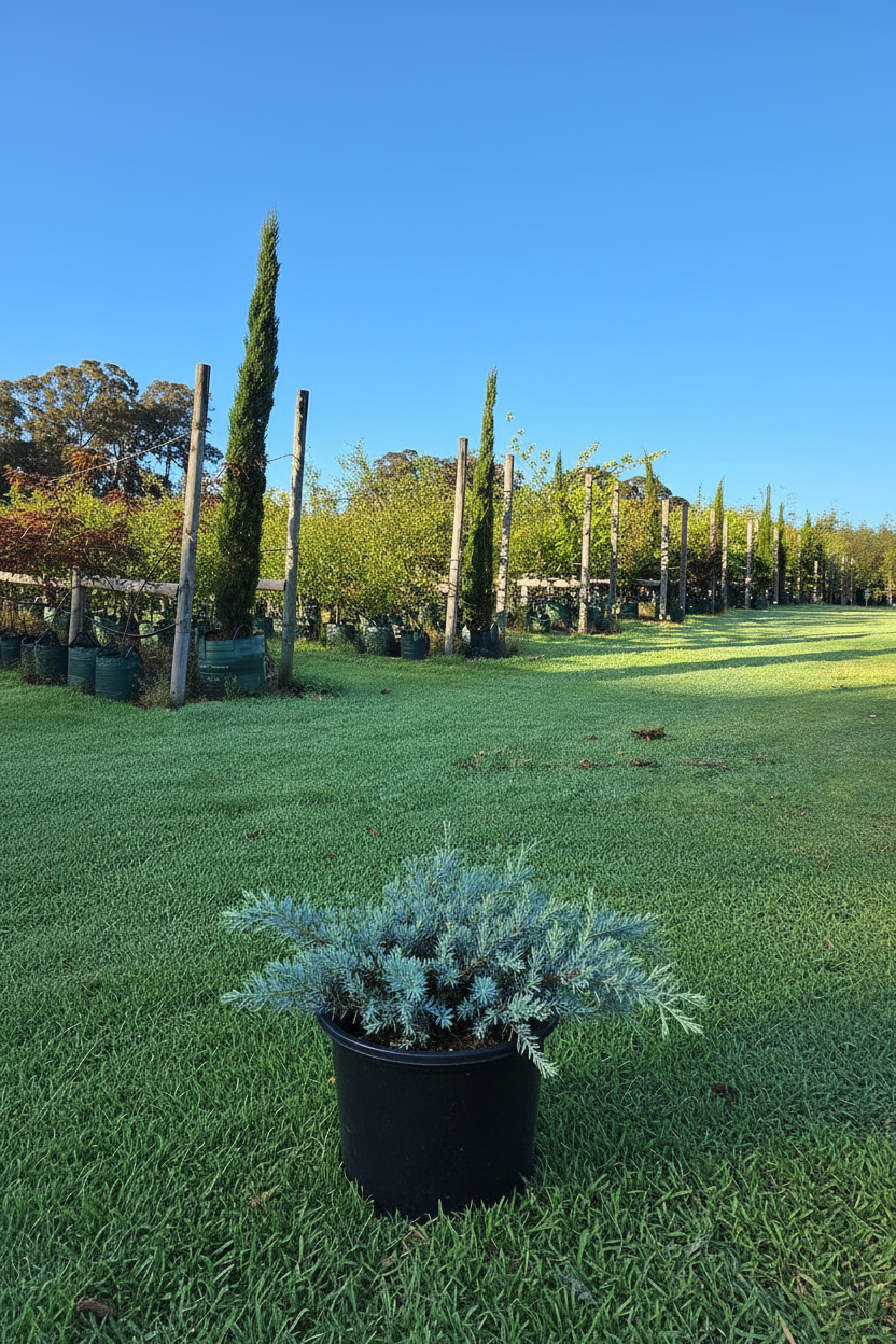 Juniperus squamata 'Blue Carpet'