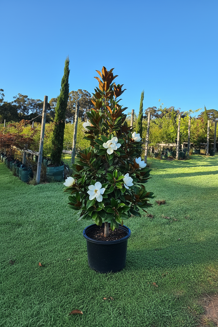 Magnolia grandiflora 'Greenback'