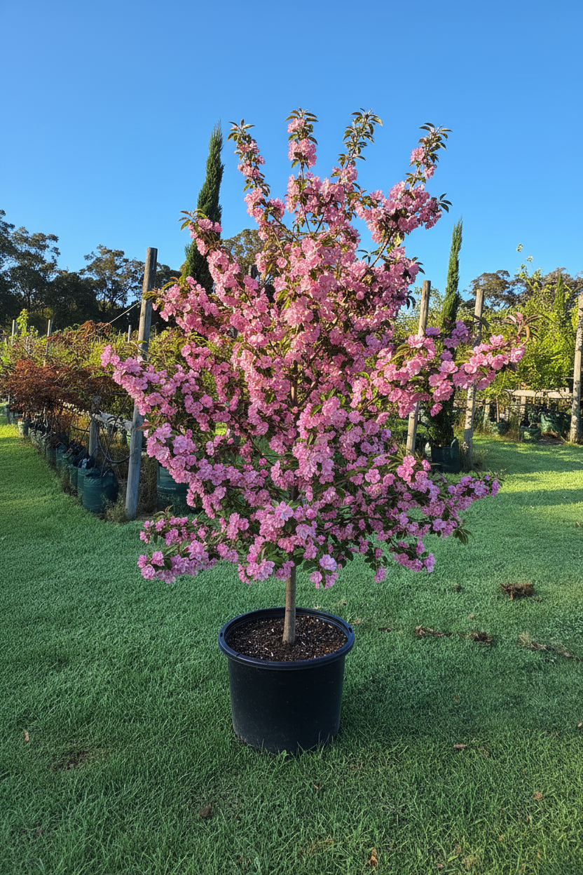 Malus ioensis plena 'Bechtel'
