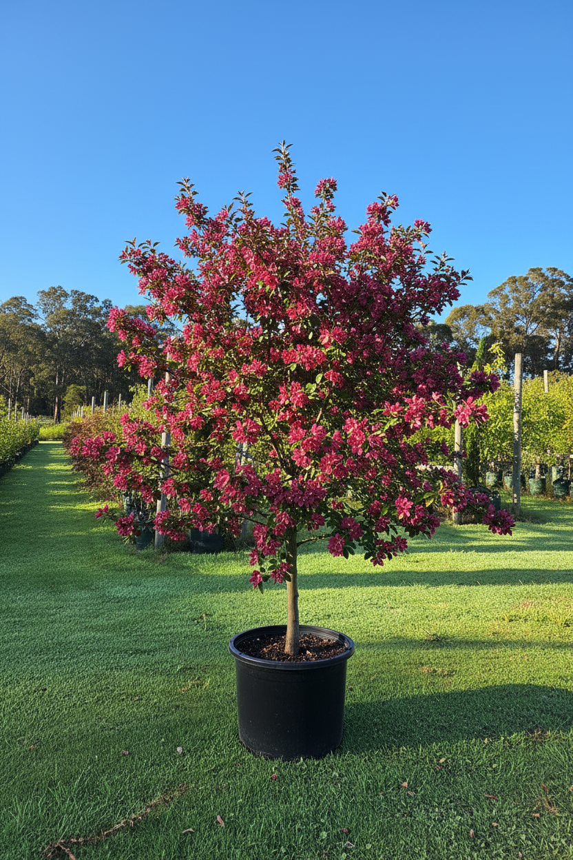 Malus ioensis rubra