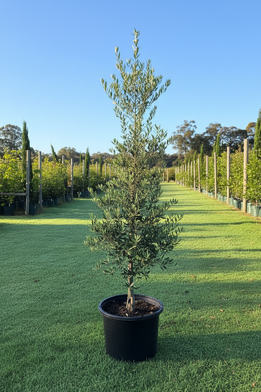 Olea europaea 'Tolley's Upright'