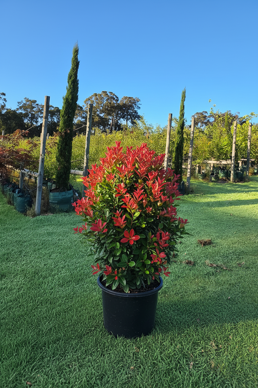 Photinia x fraserii 'Red Robin'