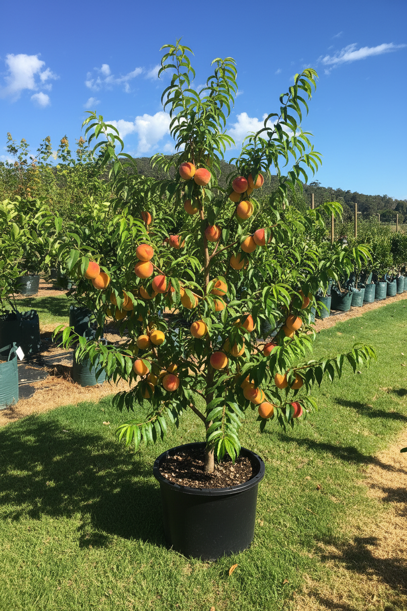 Prunus persica - Early Beauty Peach