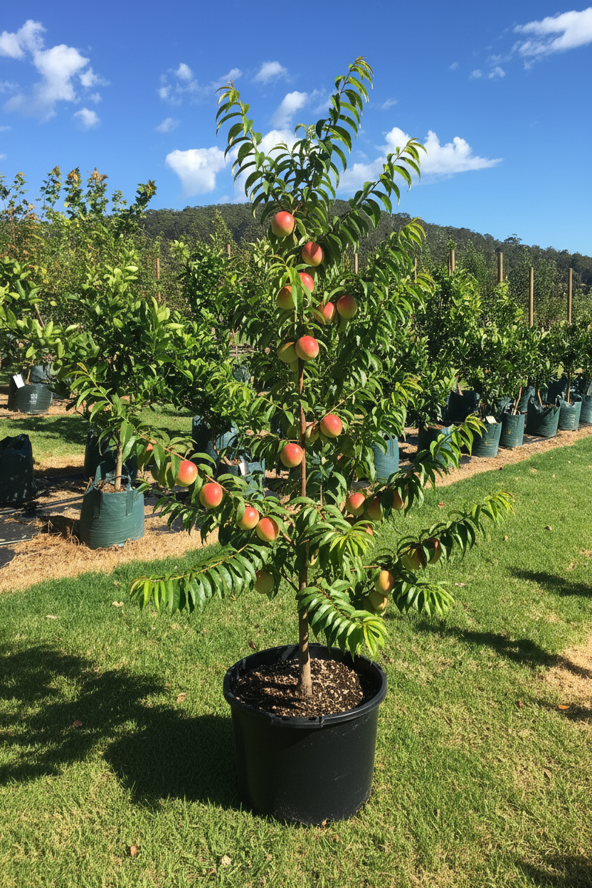 Prunus persica nucipersica 'Goldmine'