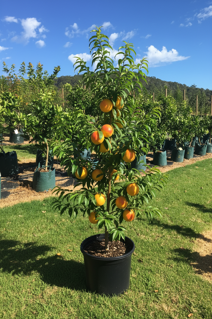 Prunus persica nucipersica 'Sunlite'