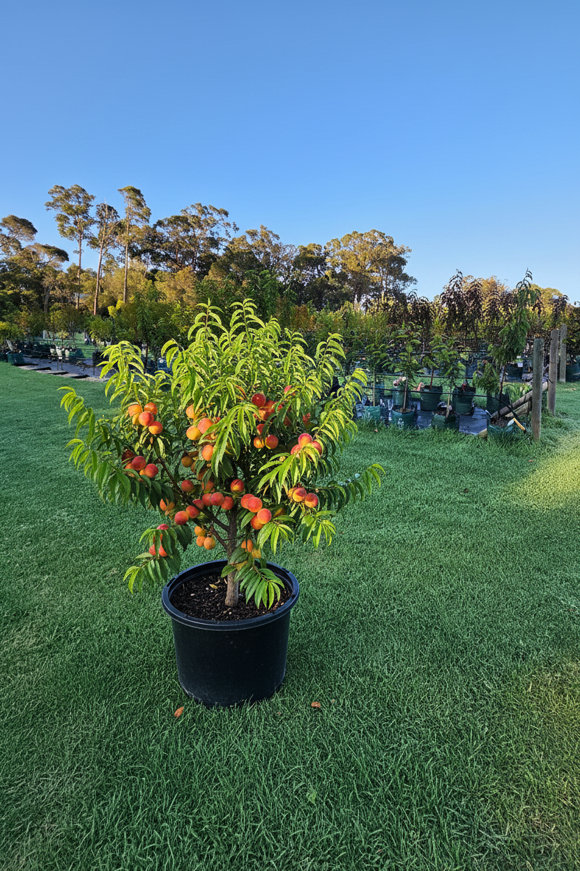 Prunus persica - 'Trixie - Pixzee' Peach