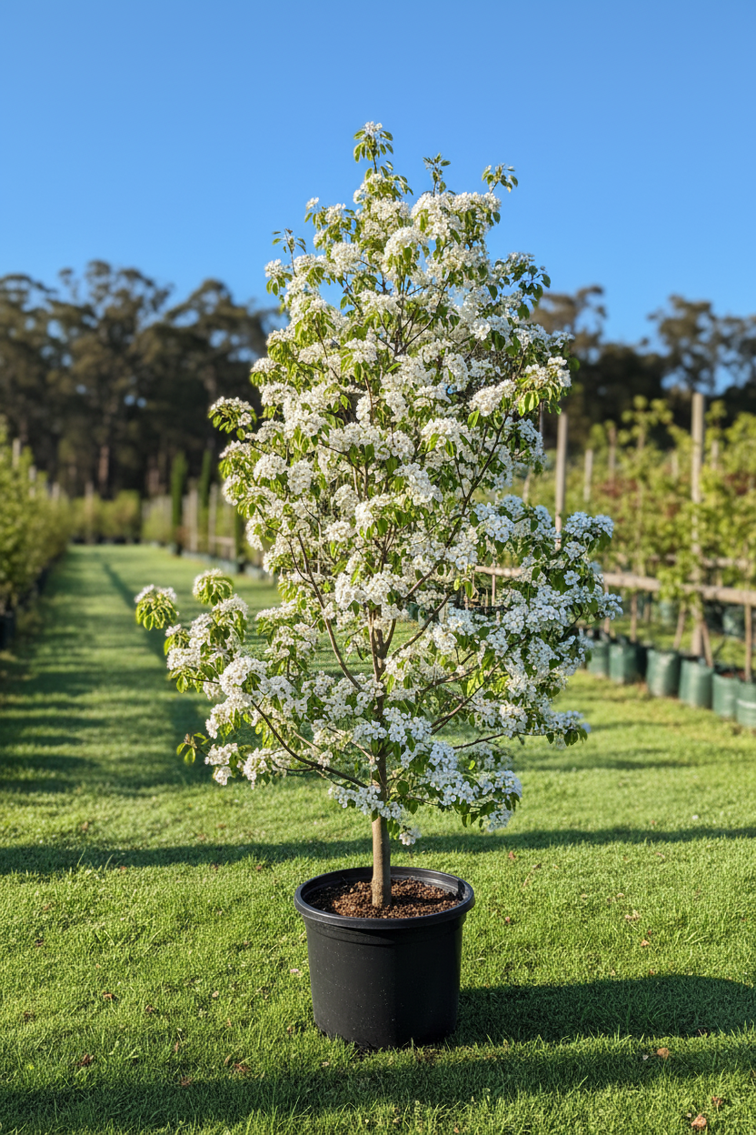 Pyrus bursnozam 'Burgundy Snow'